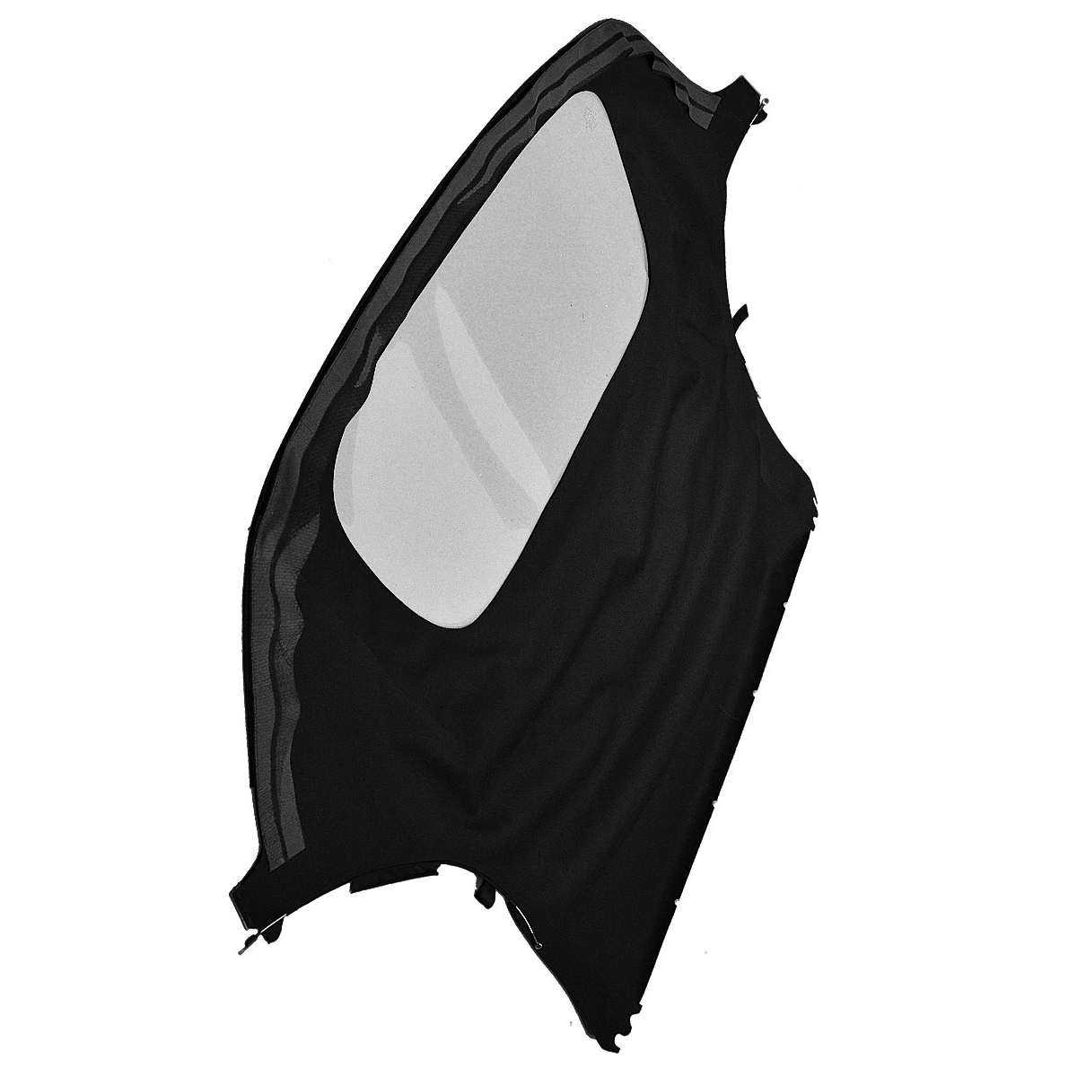 Black Convertible Soft Top With Plastic Window COR86989 COR0003 for Chevrolet Corvette