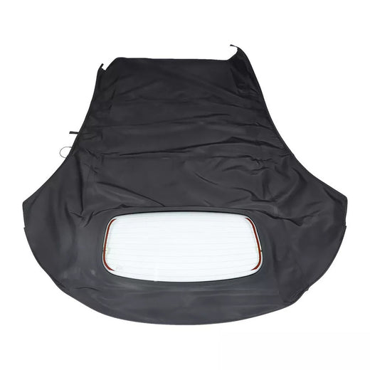 Black Convertible Soft Top wDOT Appv Window VW-440-3V for Volkswagen VW Beetle 2003-2010 - KUDUPARTS