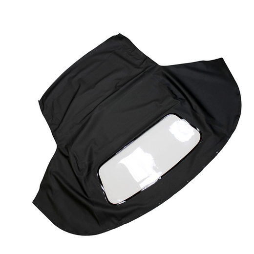 Black Convertible Soft Top w Plastic Window CC03823 for Chevrolet Camaro 1994-2002 - KUDUPARTS