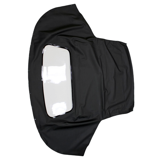 Black Convertible Soft Top w Plastic Window CC03823 for Chevrolet Camaro 1994-2002 - KUDUPARTS
