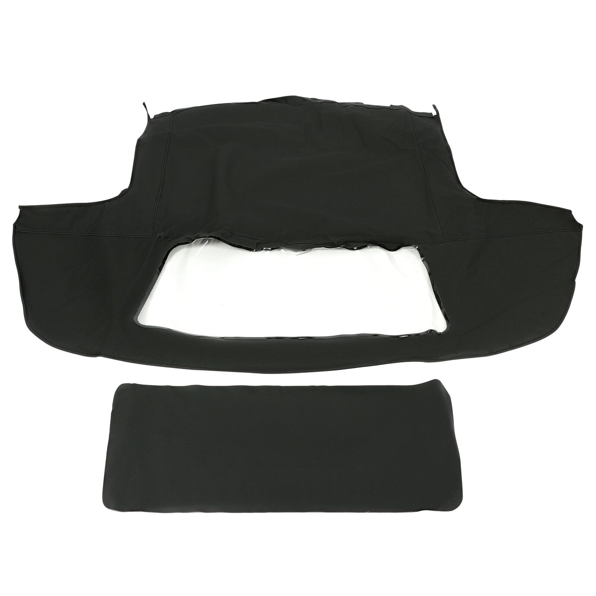 Black Glass Convertible Soft Top 00422-94 10-11-MUS-023 for Ford Mustang - KUDUPARTS