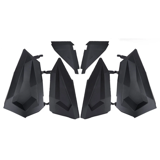 Black Lower Door Insert Panel 2879942 for Polaris RZR XP 4 900 XP 4 1000 XP4 Turbo 2014-2023 - KUDUPARTS