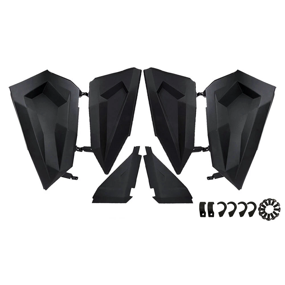 Black Lower Door Insert Panel 2879942 for Polaris RZR XP 4 900 XP 4 1000 XP4 Turbo 2014-2023