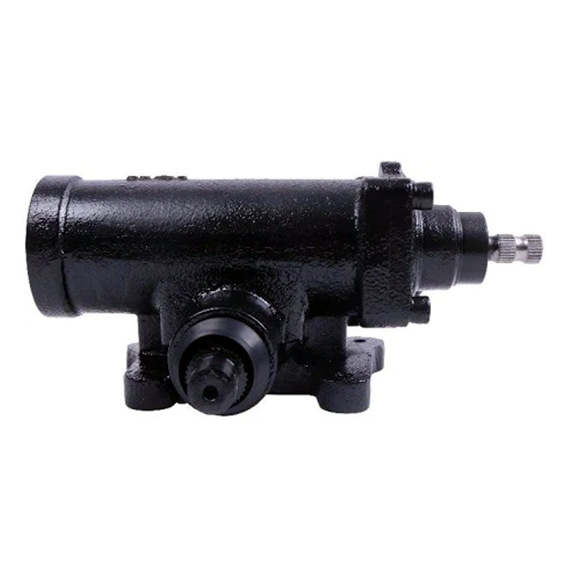 Black Power Steering Gearbox S84008 for Chevy GMC Truck 1947-1987 - KUDUPARTS