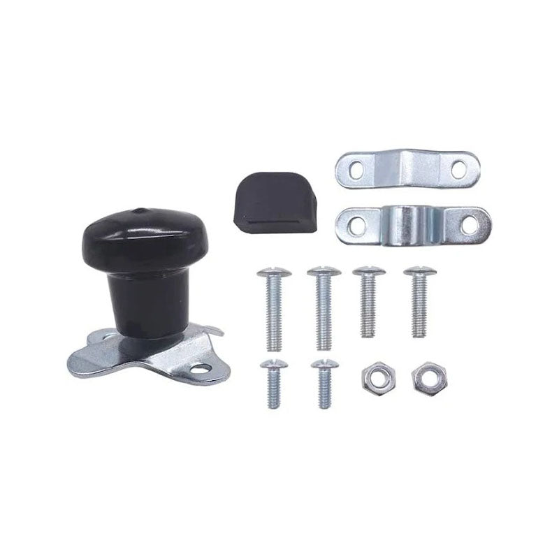 Black Steering Wheel Spinner Knob TY16020 for John Deere Tractor 112 140 210 212 214 216 - KUDUPARTS
