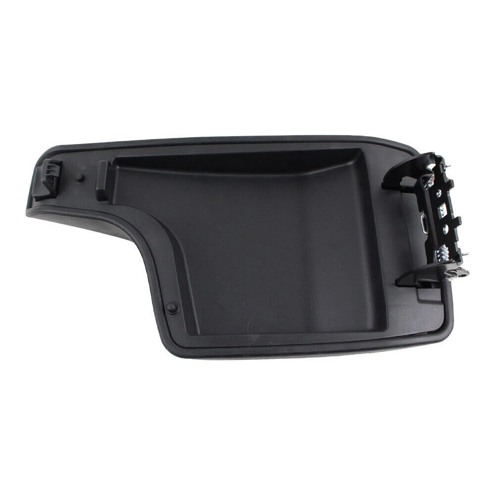 Black Vinyl Center Console Lid Armrest KA0G-64-450B-02 for Mazda CX-5 2013-2016 - KUDUPARTS
