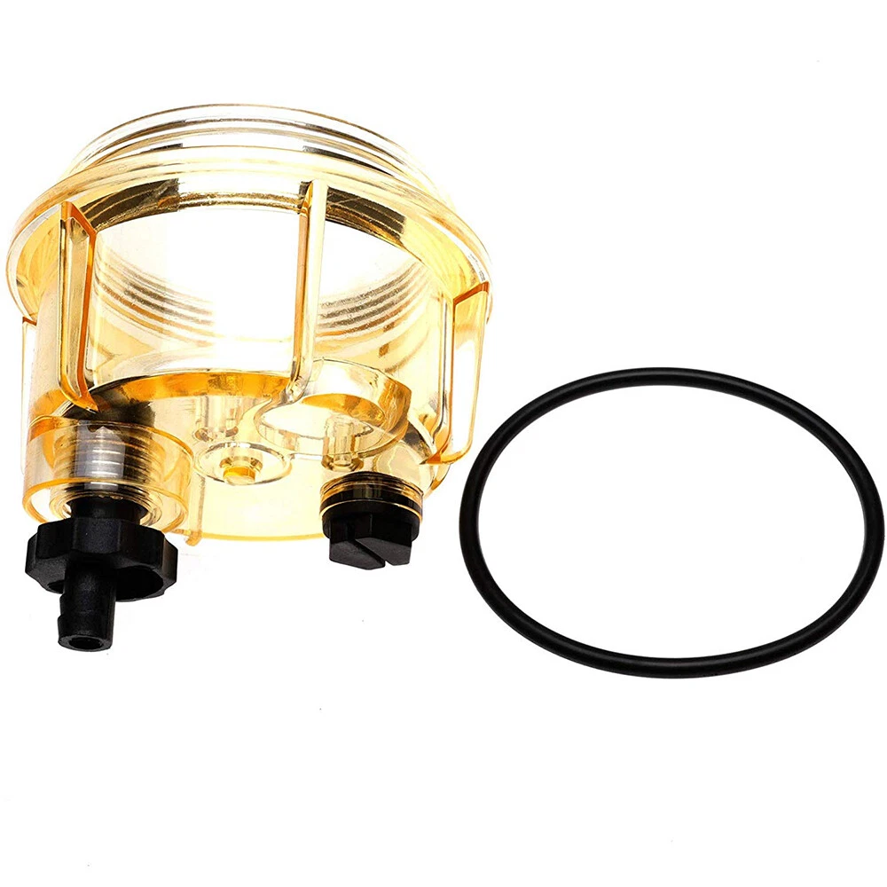 Clear Bowl RK30475 for Racor Fuel Water Separator 660R 320R-RAC-01 B32013 B32014 Filter S3213 S3214 - KUDUPARTS