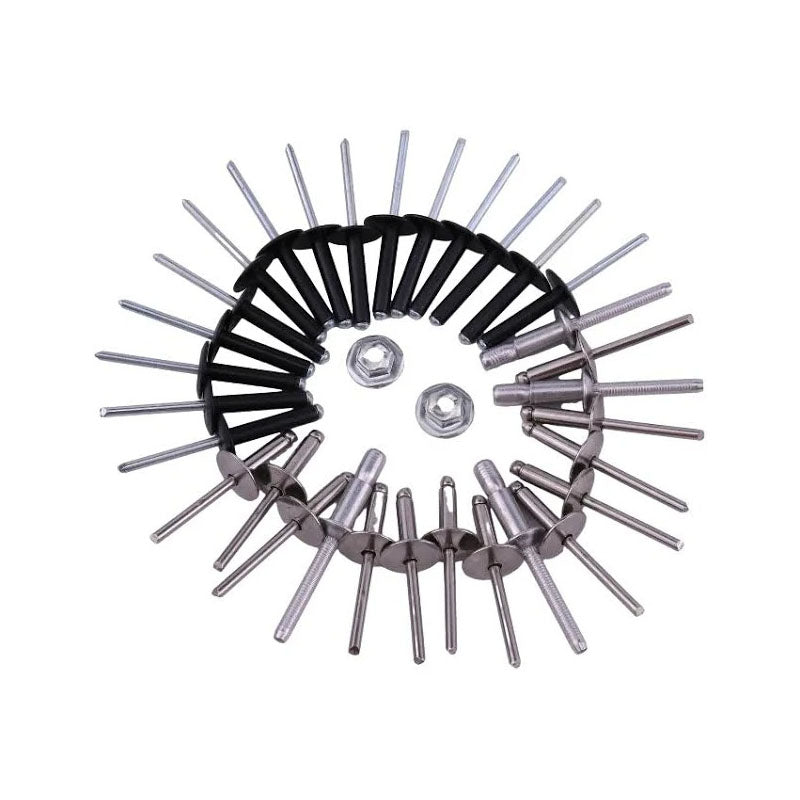Complete Body Rivet Hardware Kit 608456 750102PKG for E-Z-GO Golf Cart TXT Gas & Electric 1994-Up - KUDUPARTS