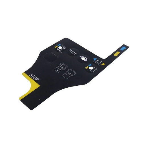 Control Box Overlay Decal 4130000862001 for LGMG Electric Scissor Lift AS0812E AS1012E SS0407E - KUDUPARTS