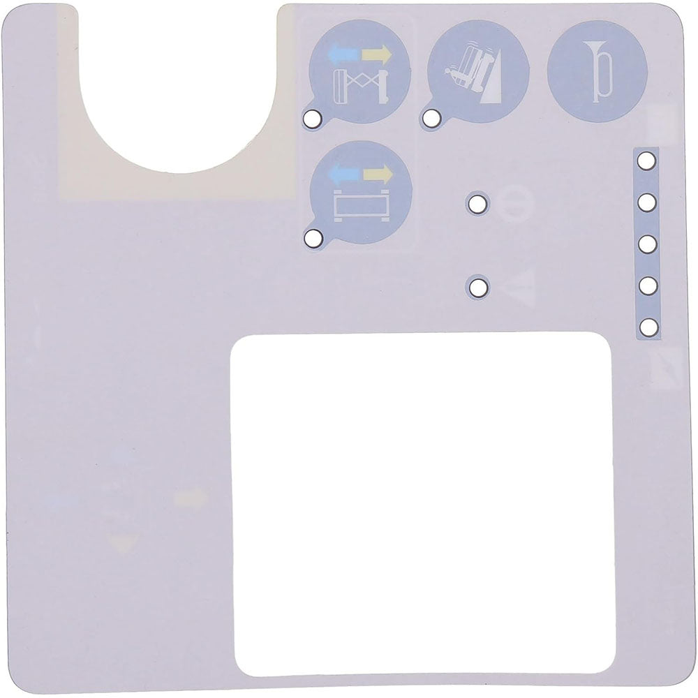 Control Box Overlay Decal 78673 78673GT for Genie Scissor Lift GS-1530 GS-1532 GS-1930 GS-1932 GS-2032 GS-2046 GS-2632 GS-2646 GS-3246 - KUDUPARTS