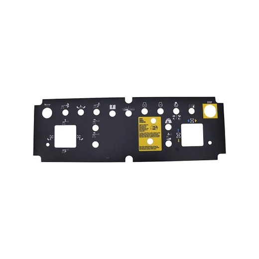 Control Panel Decal / Overlay 82767GT 82767 for Genie Telescopic Boom Lift S40 S45 - KUDUPARTS