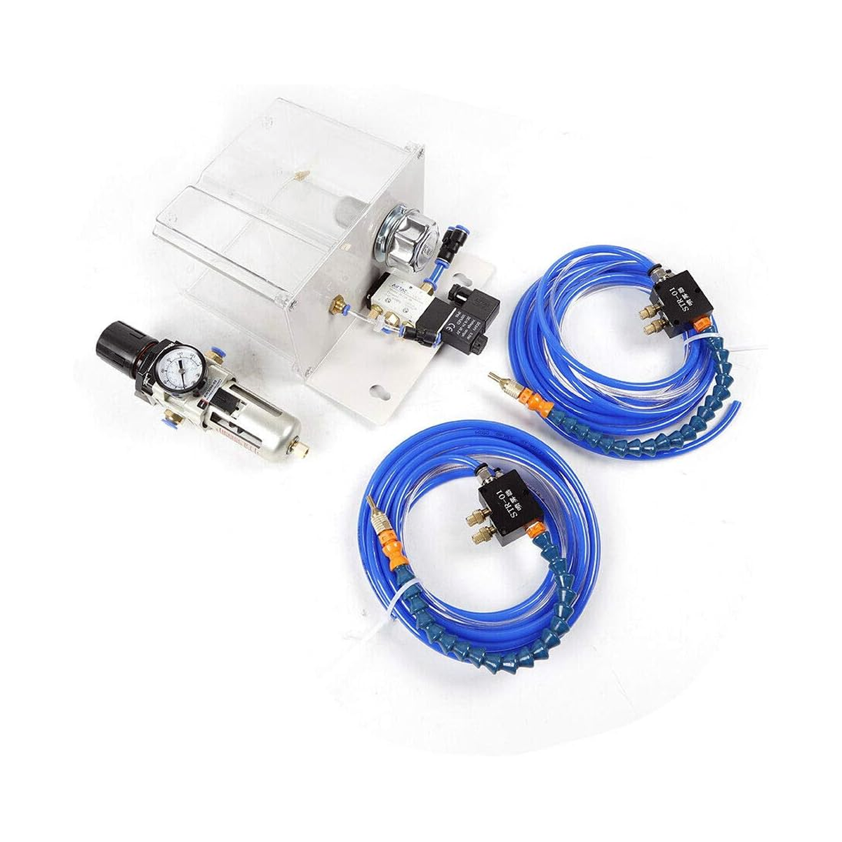 Cooling Spray Pump System YS-BPV-3000 110V 3L Water Tank for CNC Lathe Engraving - KUDUPARTS