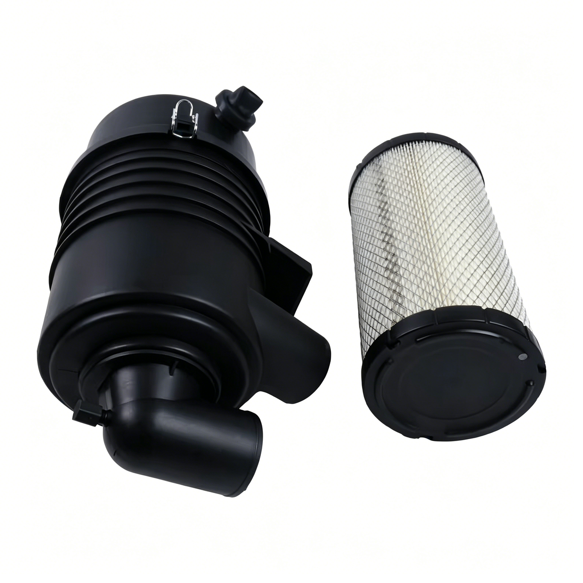Cyclone Air Cleaner Assembly 17700-26600-71 23360 for Toyota Engine 1DZ 4Y Forklift 8FDU15 8FDU18 8FDU20 8FDU25 8FDU30 - KUDUPARTS