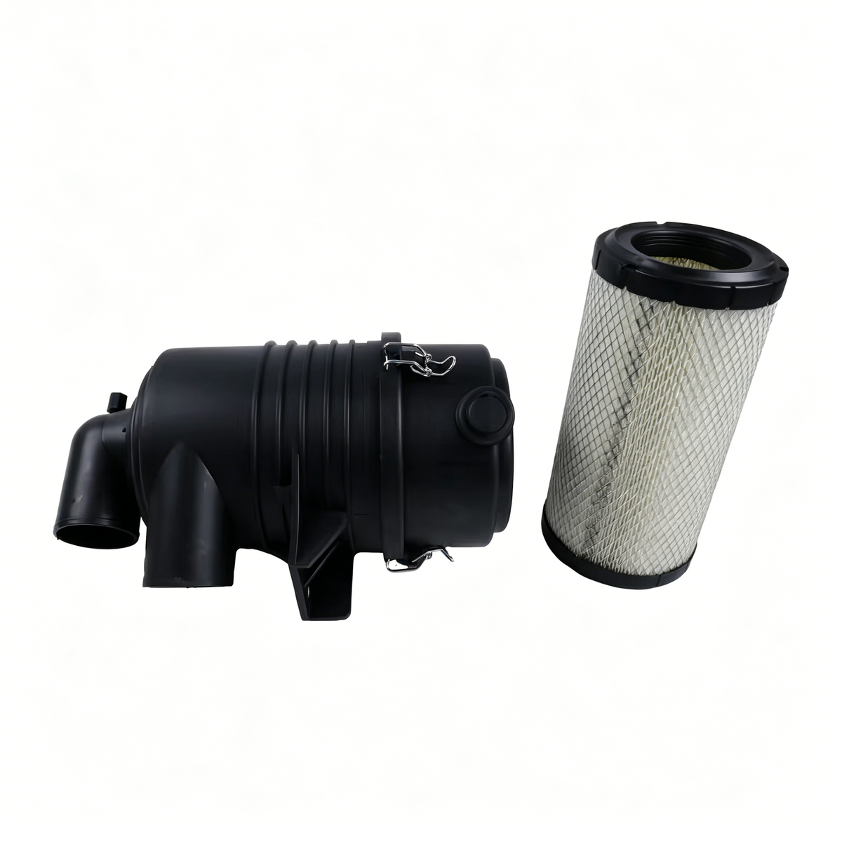 Cyclone Air Cleaner Assembly 17700-26600-71 23360 for Toyota Engine 1DZ 4Y Forklift 8FDU15 8FDU18 8FDU20 8FDU25 8FDU30 - KUDUPARTS