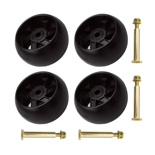 Deck Wheel Kit 753-04856A 734-03058 for Ariens Cub Cadet Excel Hustler John Deere MTD Murray Simplicity Toro Wright Mfg - KUDUPARTS