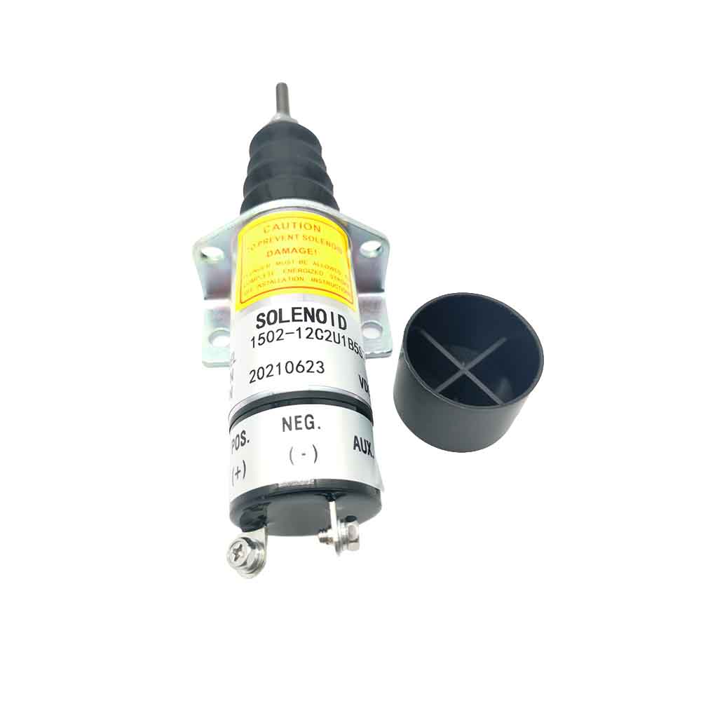 Diesel Shut Down Solenoid 1500-3026 1502-12C2U1B5S2 for 12V
