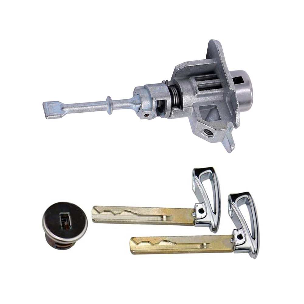 Door Lock Cylinder 2 Keys & Rotor-Glove Box Set 81905-2W000 for Hyundai Santa Fe Sport 2013-2018 XL 2019 - KUDUPARTS