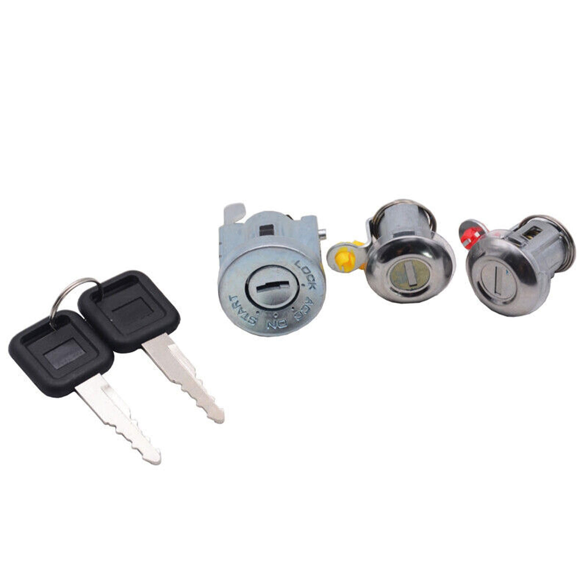Door Lock Cylinder Assembly 1-79138203-1 for Isuzu Engine 10PE1 6WF1 Truck CYZ51K CXZ81 - KUDUPARTS