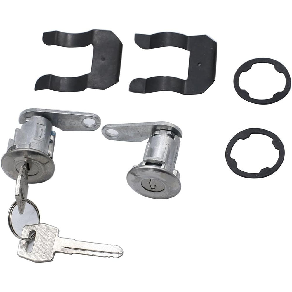 Door Lock Cylinder Keys 5070001 DL15504 for Ford F100 F150 F250 F350 Bronco Van Courier Falcon - KUDUPARTS
