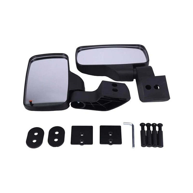 Door Mounted Side View Mirror 2889241 for Polaris Ranger Pro XD 2000D 2000G 4000G - KUDUPARTS