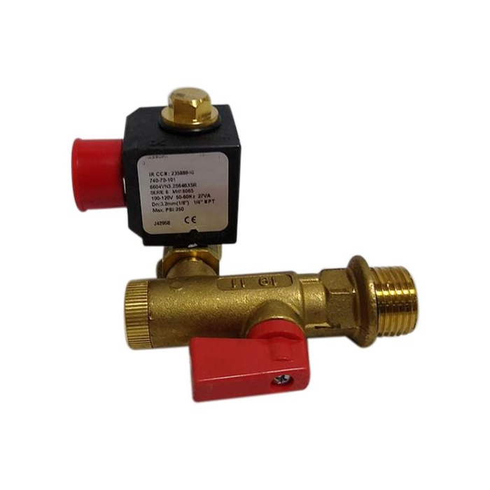 Drain Solenoid Valve 23588940 for Ingersoll Rand Screw Air Compressor R Series 75KW