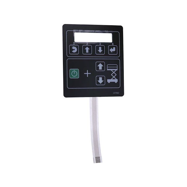 ECM Control Panel Decal 137562GT for Genie Scissor Lift GR-12 GR-20 GS-1532 GS-1932 GS-2032 GS-3246 GS-4047 GS-4655 QS-12W QS-15W QS-20W - KUDUPARTS