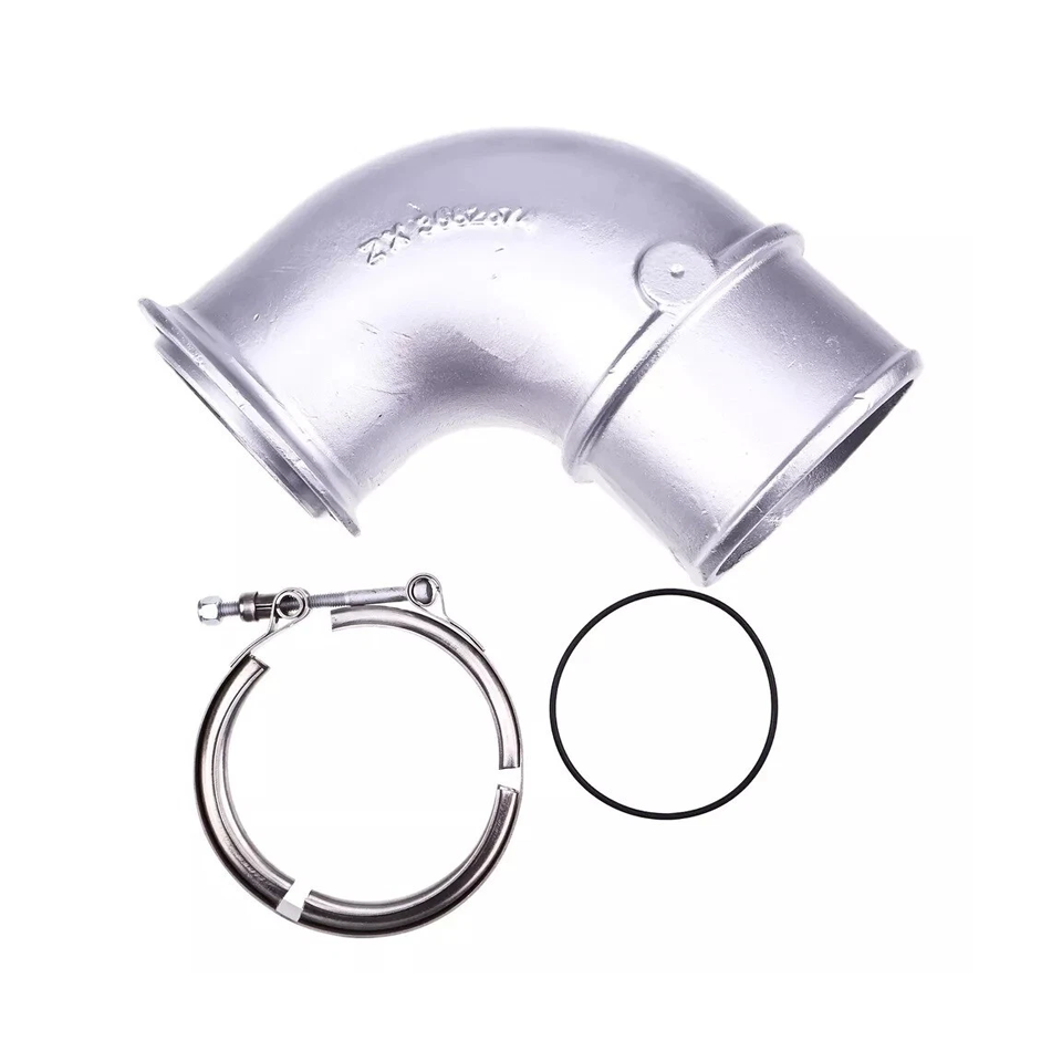 Elbow With Clamp And O-Ring 3682674 for Cummins Engine ISX - KUDUPARTS
