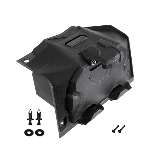 Electronic Device Holder with Integrated Storage for Polaris RZR XP 1000 2019-2023 - KUDUPARTS