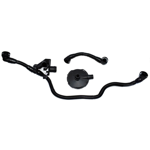 Engine Crankcase Breather Hose 06C103217H for Audi A4 A6 Quattro 3.0L V6 2002-2004 - KUDUPARTS