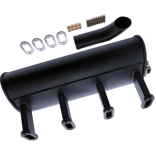 Exhaust Manifold Muffler Kit 04191237 for Deutz 912 913 914 4 Cylinder Ship to US - KUDUPARTS
