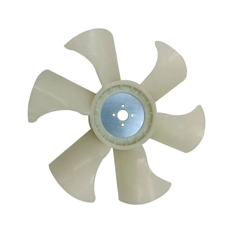Fan YM129655-44740 for Komatsu Engine 3D84E-5 3D88E-6 3D88E-7 Excavator PC30MR-2 PC30MR-5 PC35MR-2 PC35MR-3 6 Blades