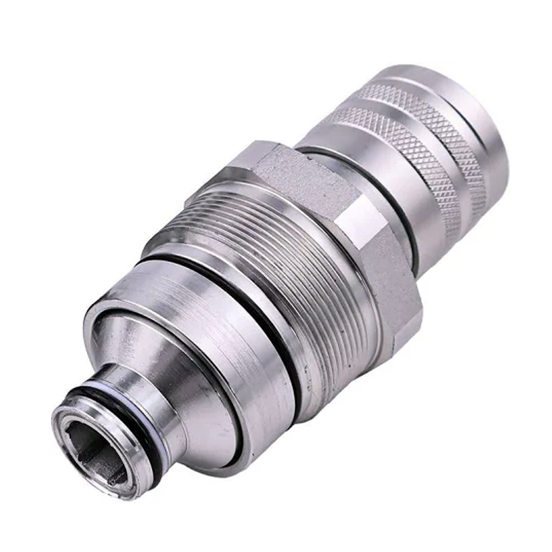 Acoplador hembra de cara plana 373-6968 para cargadores Caterpillar CAT 226D, 232D, 236D, 239D, 242B3, 242D, 906H2, 906K, 907K y 908K