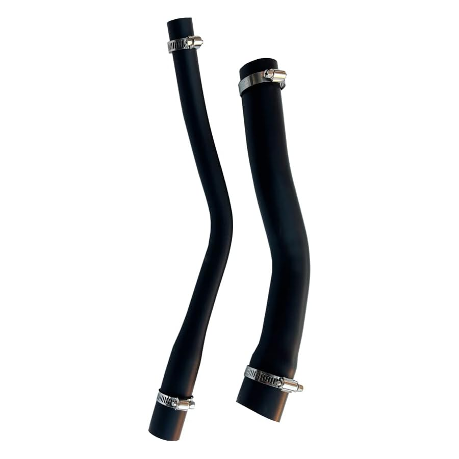 Filler and Vent Fuel Gas Hoses With 4 Clamps 52100131AD 52100132AB for 97 - 01 Jeep XJ Cherokee - KUDUPARTS