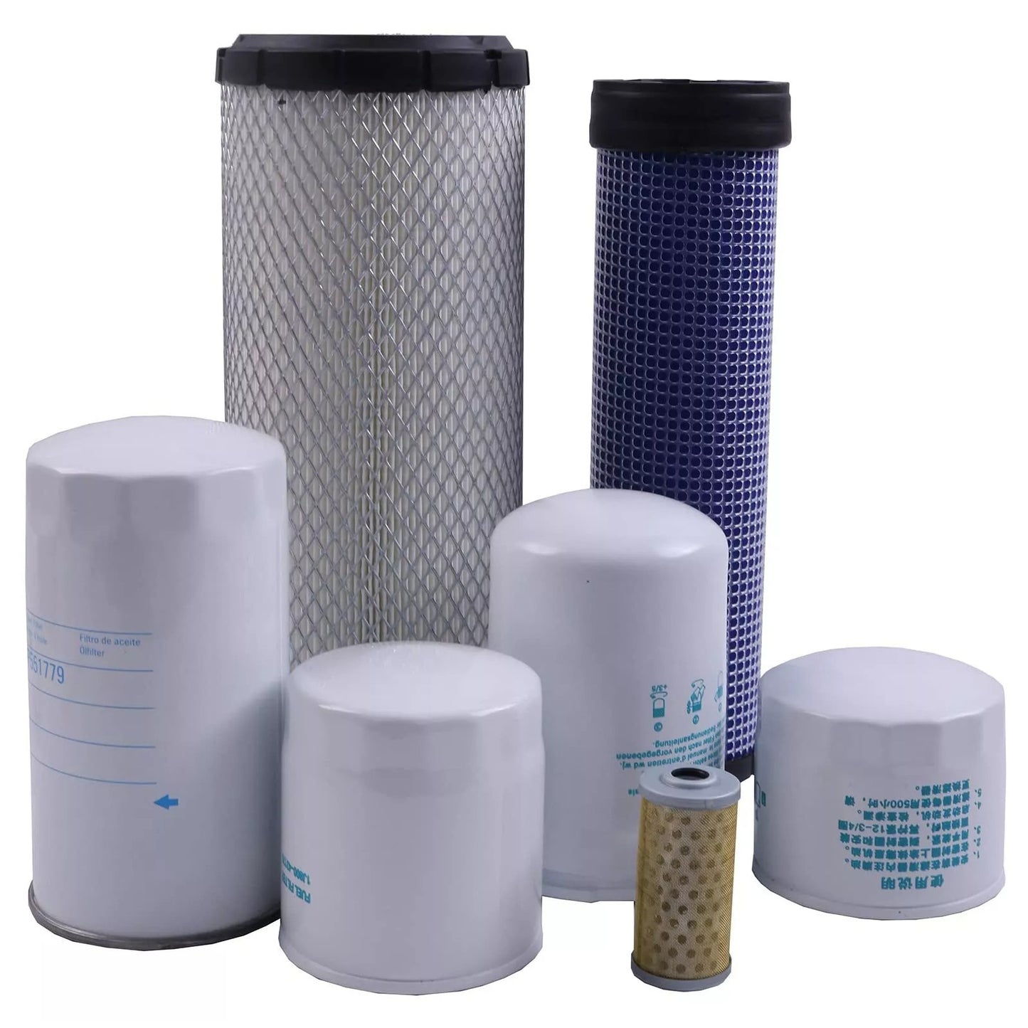 Kit de filtre TC630-93230 R24042270 HH164-32430 1G311-43380 pour Kubota L4701 HST, livraison aux États-Unis