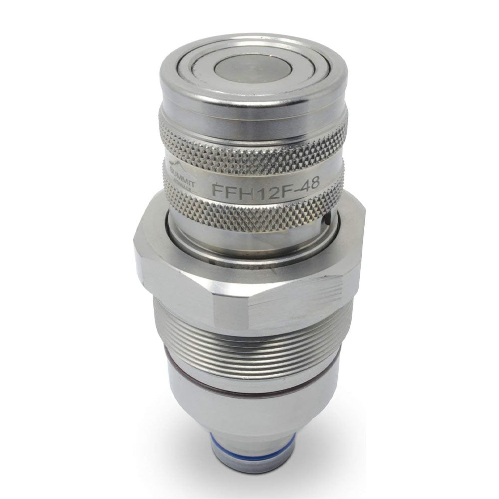 Flat Face Coupler Kit V1311-77140 V1311-77150 for Kubota Track Loader