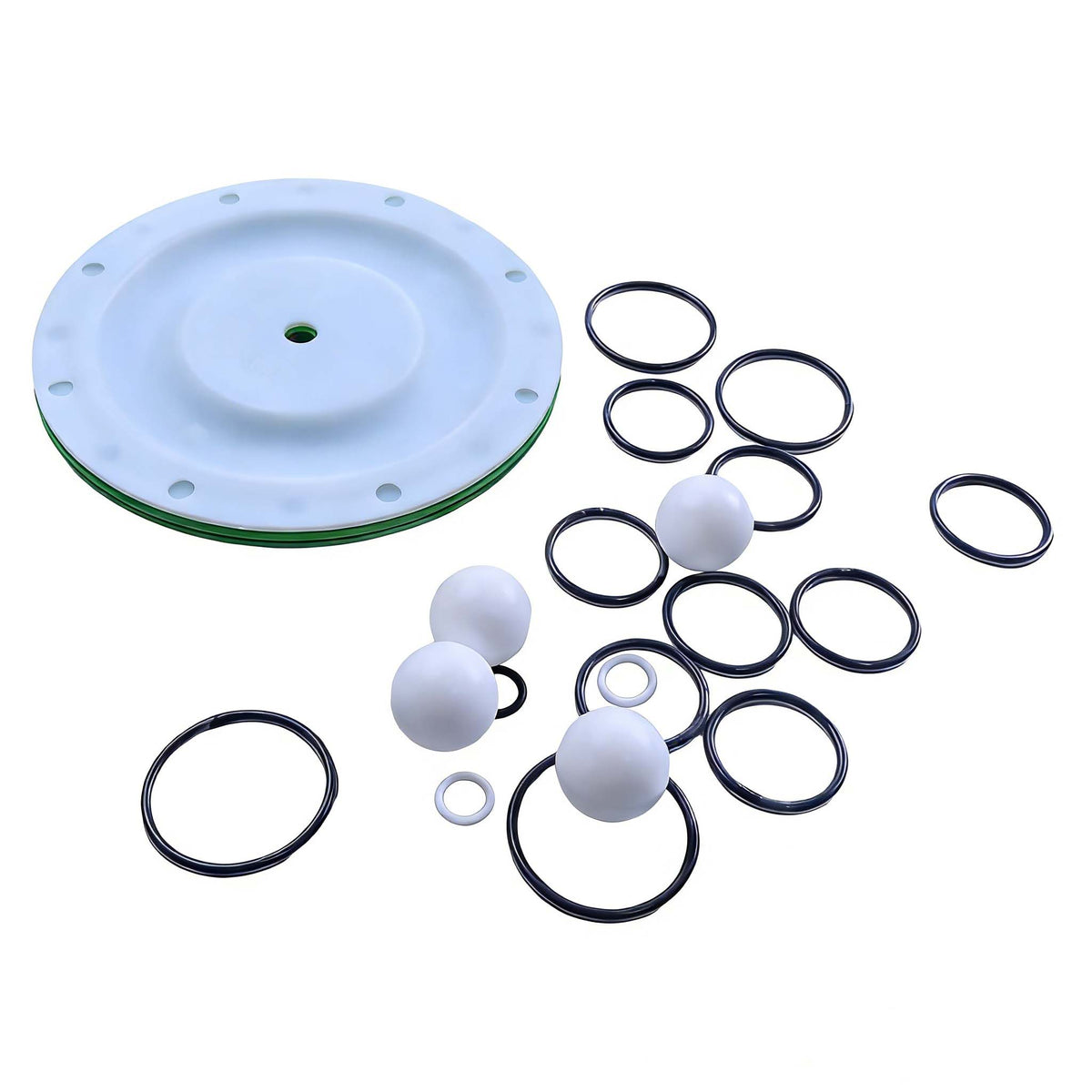 Fluid Section Repair Kit 637161-44-C for Ingersoll Rand ARO Air Operated Double Diaphragm Pump - KUDUPARTS