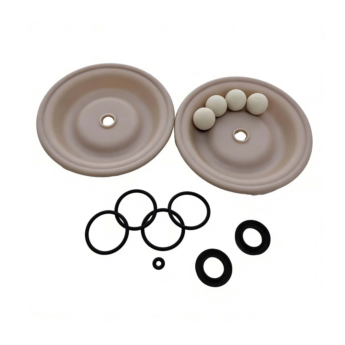 Fluid Section Repair Kit 637427-AA for Ingersoll Rand ARO Air Operated Double Diaphragm Pump - KUDUPARTS