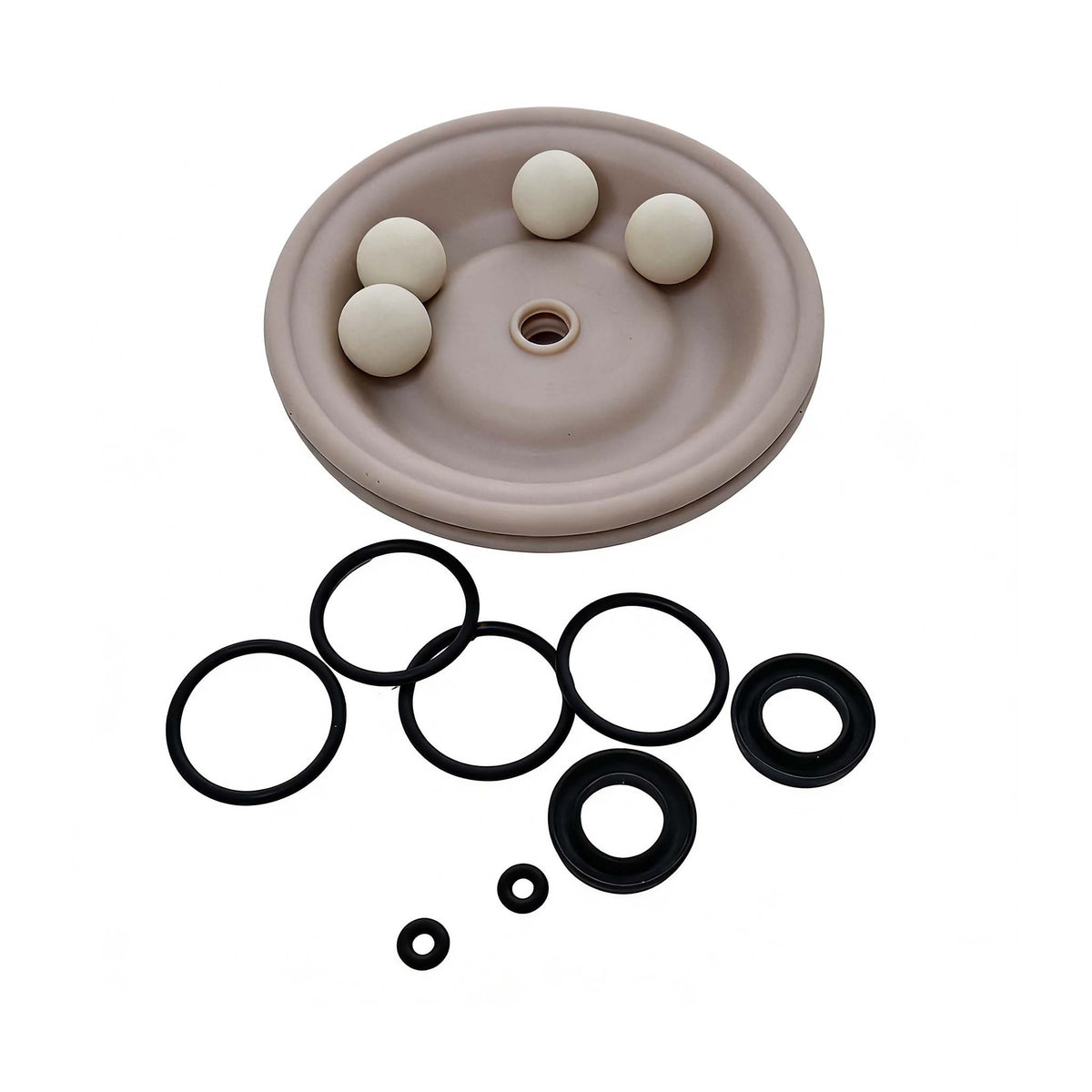 Fluid Section Repair Kit 637427-AA for Ingersoll Rand ARO Air Operated Double Diaphragm Pump - KUDUPARTS