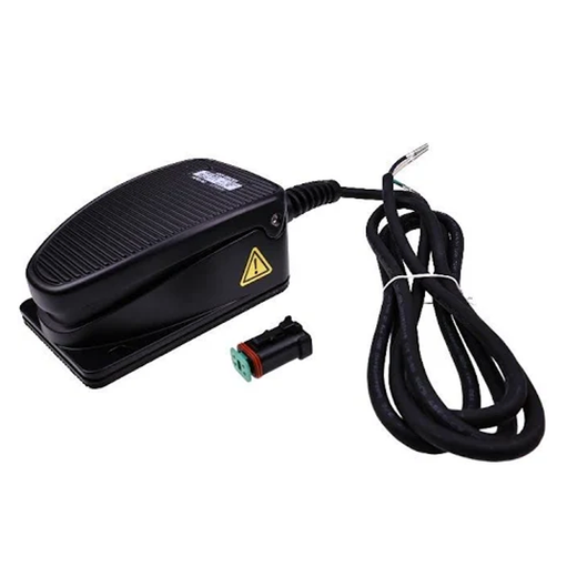 Foot Switch Pedal with Harness 61322GT for Genie Boom Lift S-100 S-105 S-120 S-125 SX-135 SX-150 SX-180 - KUDUPARTS