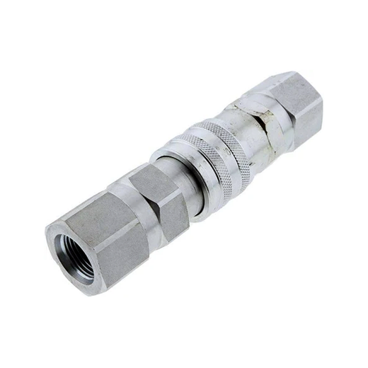 For Caterpillar CAT Excavator 216B 226B 232B 236B 242B 246 248B 252B 262B 5/8" SAE Flat Face Hydraulic Quick Connect Coupler Set - KUDUPARTS