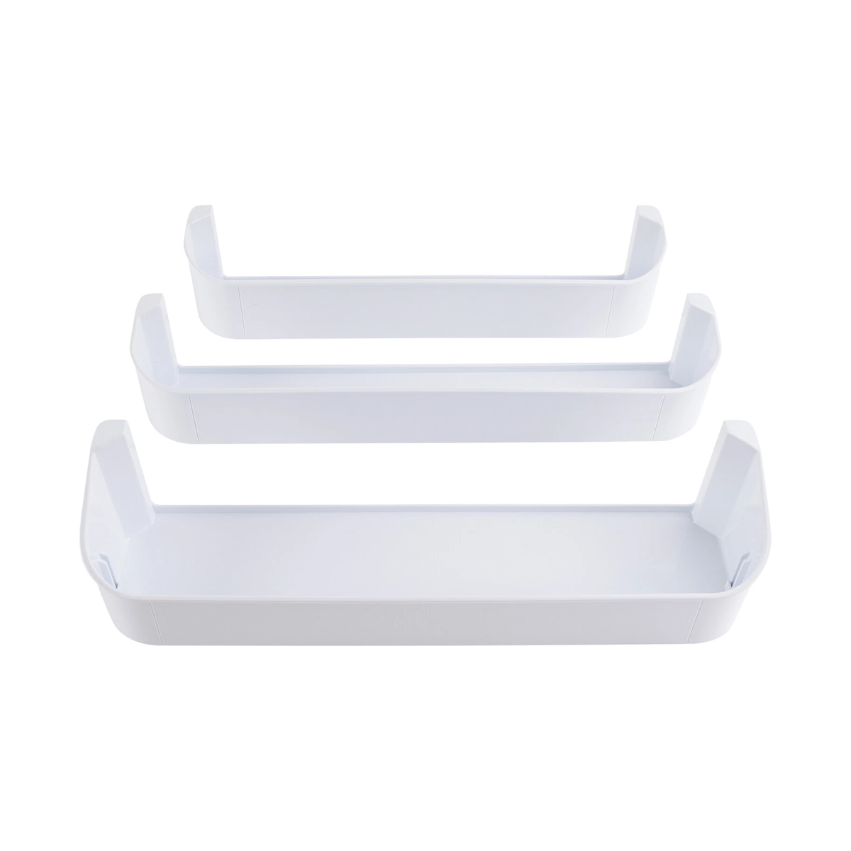  Freezer Upper And Bottom Plastic Door Shelf Replacement Kit 29325760166 for Dometic Refrigerator DM2652 DM2852 RGE400 RK400 RM2451 RM2452 RM2453 - KUDUPARTS