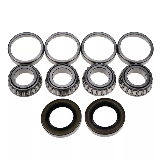 Front Axle Wheel Bearing Hub Rebuild Kit 50892-G1 12092-G1 25146-G1 00798-G8 for EZGO Golf Cart Electric Gas - KUDUPARTS