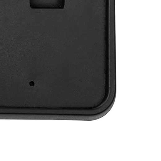 Front Bumper License Plate Mount Holder F81Z-17A385-AA for Ford Excursion F-250 F-350 F-450 F-550 Super Duty 1999-2001 - KUDUPARTS