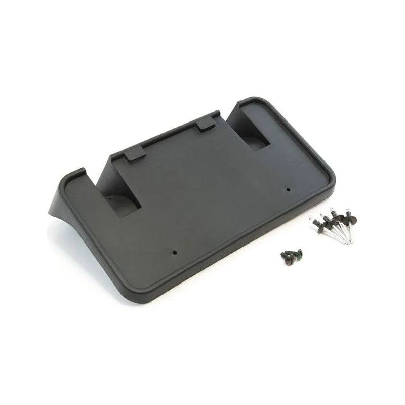 Front Bumper License Plate Mount Holder F81Z-17A385-AA for Ford Excursion F-250 F-350 F-450 F-550 Super Duty 1999-2001