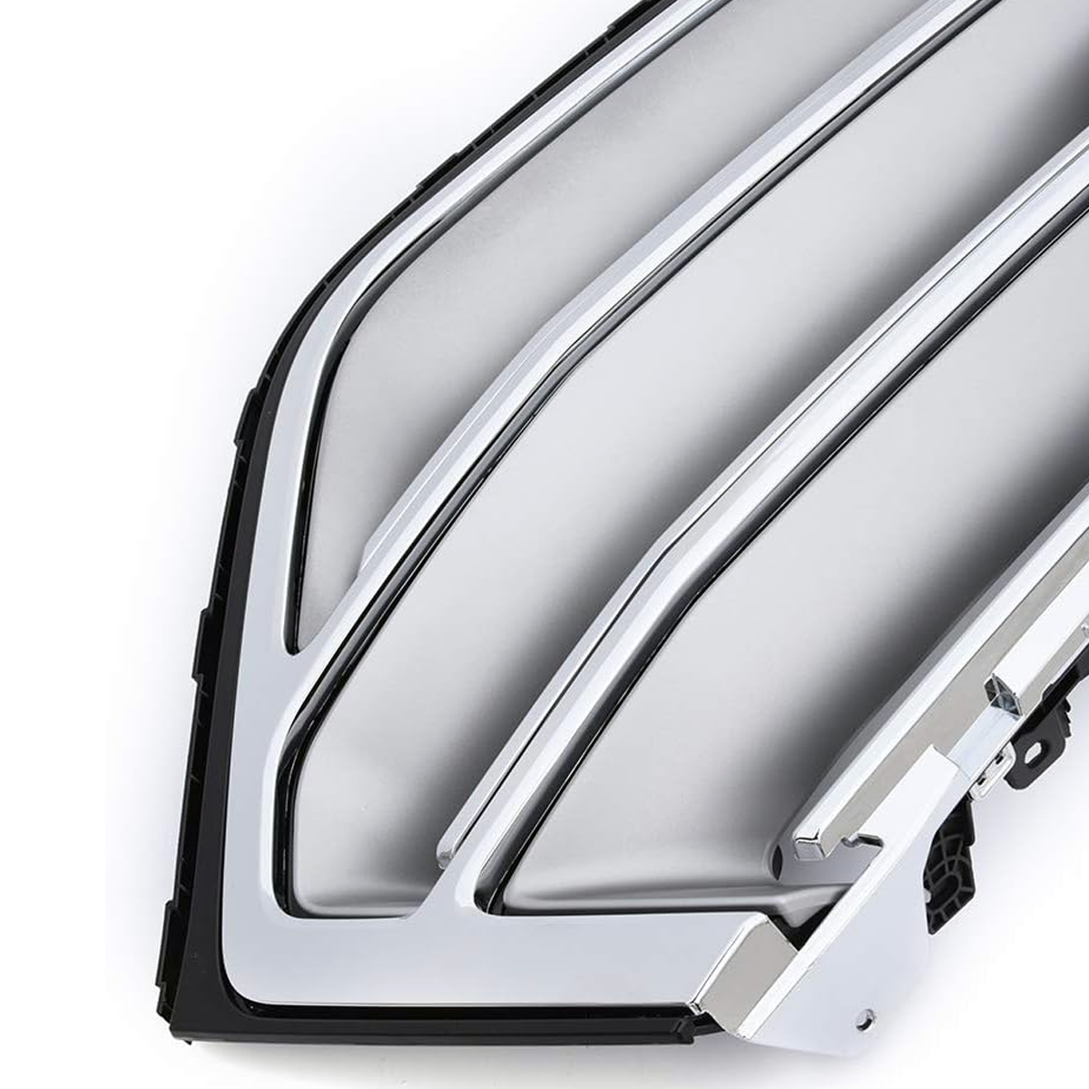 Front Bumper Upper Chrome Grille FT4Z-8200-AA for Ford Edge 2015-2018 - KUDUPARTS