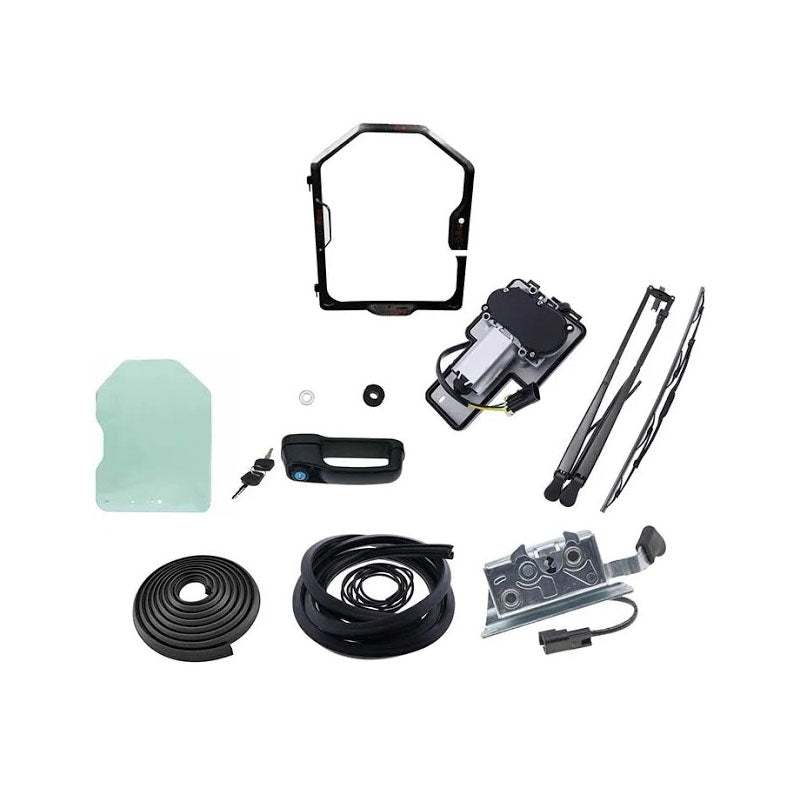 Front Door and Window Assembly Kit 7109665 6729776 6679476 6677836 for Bobcat 751 753 763 773 863 873 883 - KUDUPARTS
