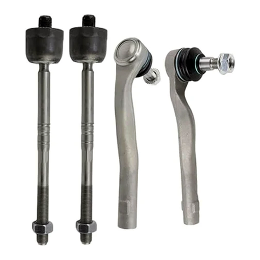 Front Inner Outer Steering Tie Rod End Kit 2043301903 2043302003 2043380515 for Mercedes-Benz GLK250 GLK350 2010-2016 - KUDUPARTS