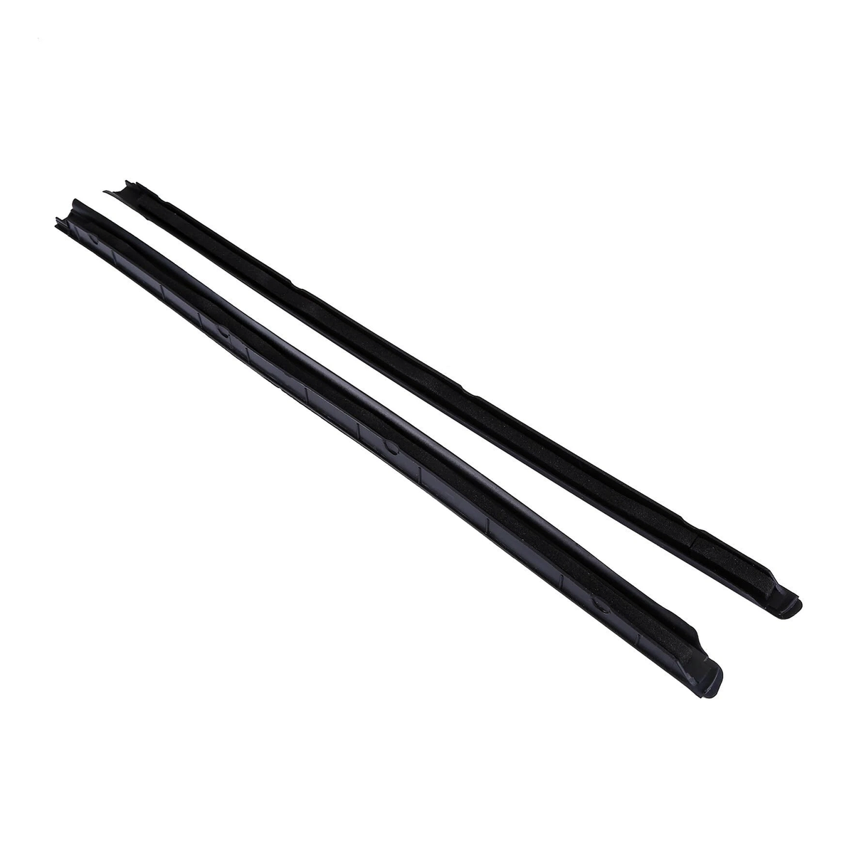 Front Right & Left Side Windshield Molding 68297609AB 68297608AB for Dodge Ram 1500 2500 3500 2009-2025 - KUDUPARTS
