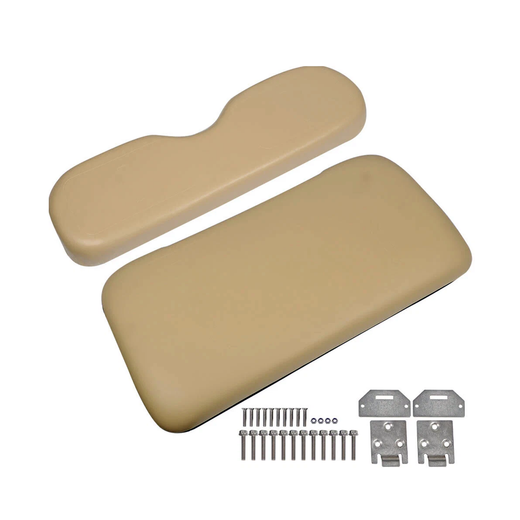 Front Seat Bottom Cushions & Seat Back Kit for EZGO Golf Cart TXT 1994-2013 Gas & Electric - KUDUPARTS