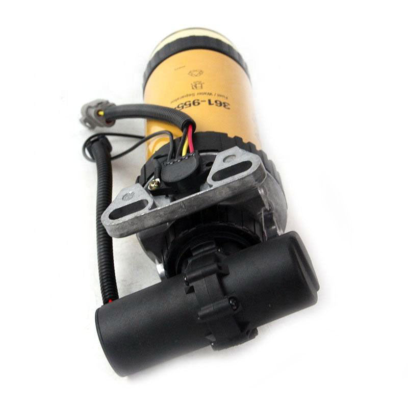 Fuel Filter Assembly 501-4461 for Caterpillar CAT Engine 3054C C4.4 Loader 416F 416F2 420F 420F2 422F2 426F2 428F 428F2 430F 430F2 432F 432F2 434F 434F2 444F 444F2 - KUDUPARTS